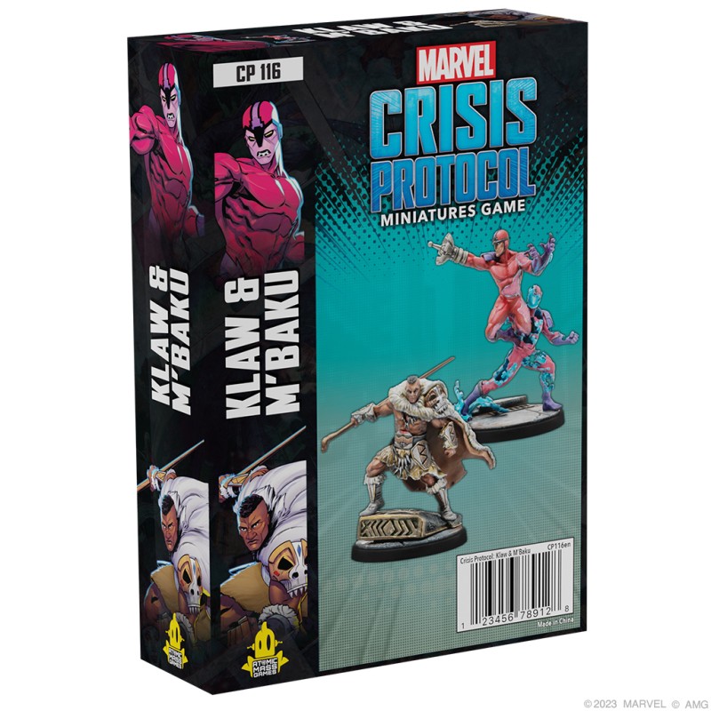 Nouvelle extension Marvel: Crisis Protocol - Deux personnages de Wakanda Nouvelle extension Marvel: Crisis Protocol - Deux personnages de Wakanda