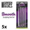5x Outils de Sculpture - SMOOTH