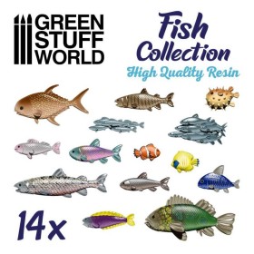 Poissons en Résine