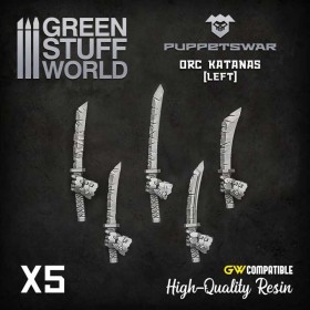 Katanas d'orques - Gauche