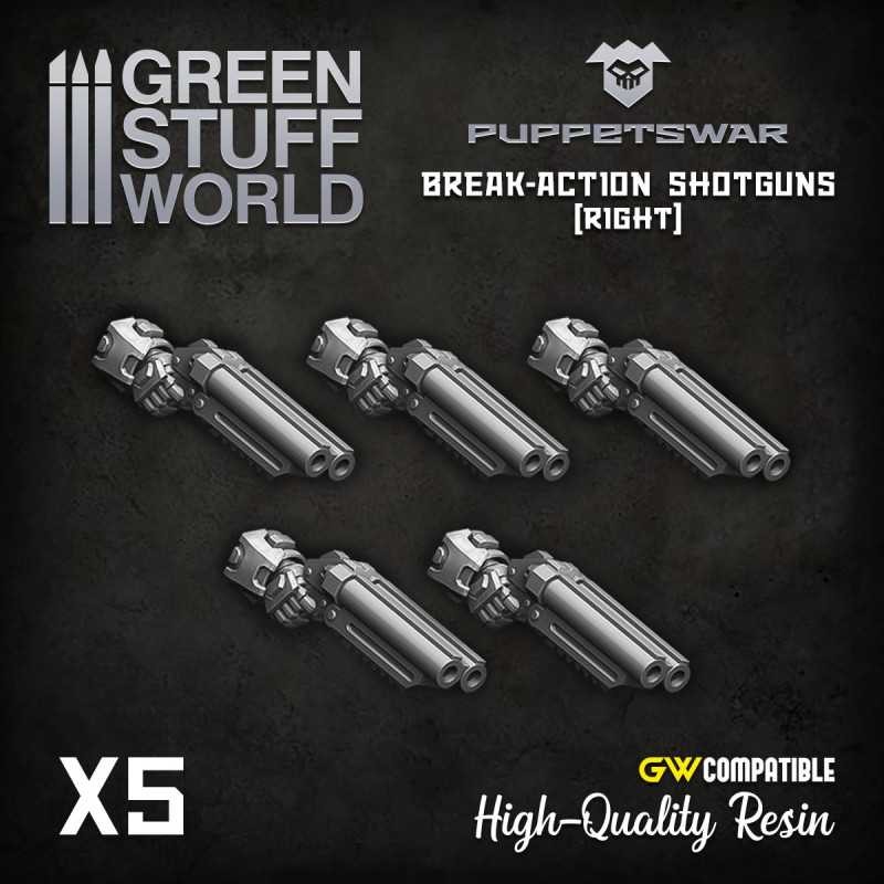 Fusils d'action rapide - Droite