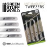Pincettes de précision QUARTZ 100%Anti-magnétique