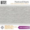 Plaque de Plasticard texturé MUR EN BRIQUES