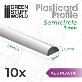 Plasticard PROFILÉ TIGE...