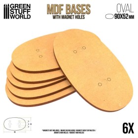 Socles OVALES AOS 90x52mm...