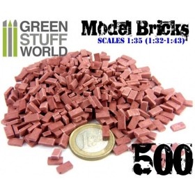 Briques - Rouge x500