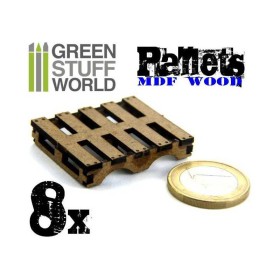 8x Palettes en bois