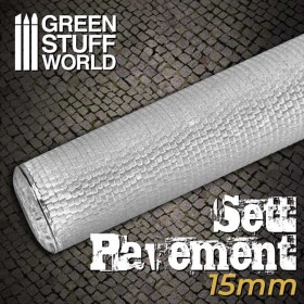 Rouleaux texturés - PAVÉ 15mm