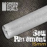 Rouleaux texturés - PAVÉ 15mm