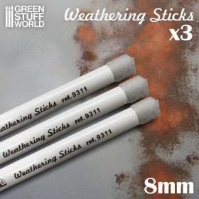 Pinceaux pour Weathering 8mm
