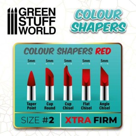 Pinceau Silicone - Colour Shapers TAILLE 2 - EXTRA FERME