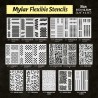 Pochoirs flexibles - Disque de camouflage (différentes tailles)