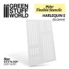 Pochoirs flexibles - ARLEQUIN S (6x3mm)