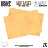 Socles DM - Rectangulaires 100x150mm (x2)