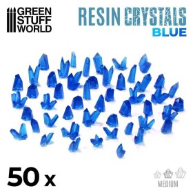 Cristaux de Résine BLEUS -...
