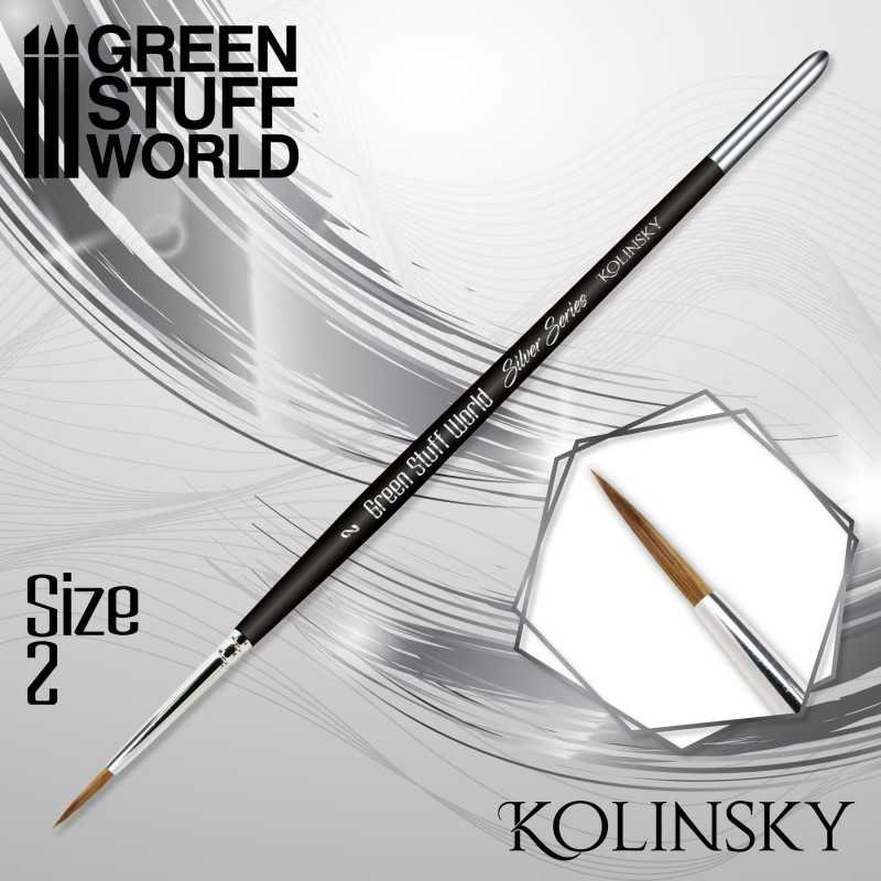 SILVER SERIES Pinceau Kolinsky 2 SILVER SERIES Pinceau Kolinsky 2