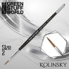 SILVER SERIES Pinceau Kolinsky  2