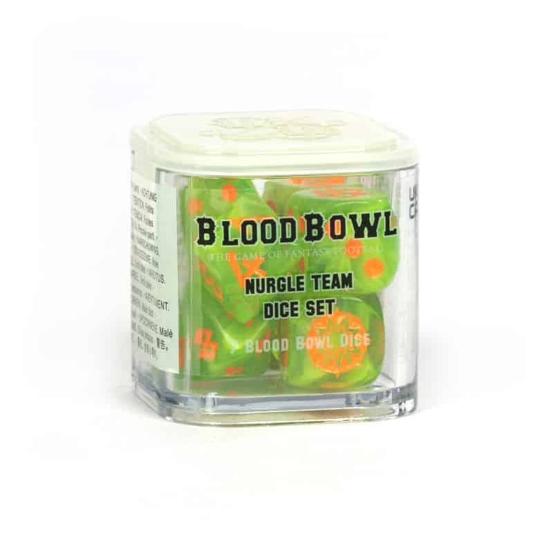 BLOOD BOWL: NURGLE TEAM DICE BLOOD BOWL: NURGLE TEAM DICE
