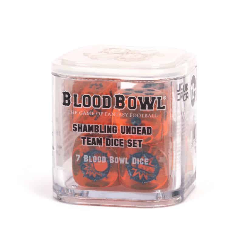 BLOOD BOWL: SHAMBLING UNDEAD DICE SET BLOOD BOWL: SHAMBLING UNDEAD DICE SET