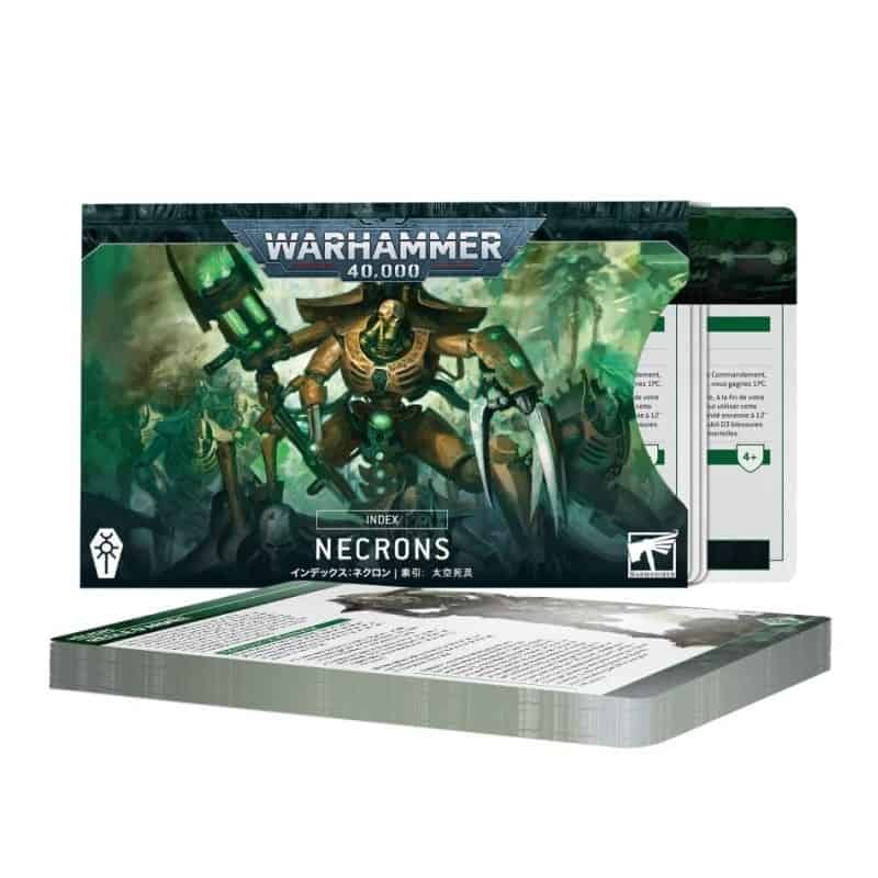 INDEX CARD BUNDLE Nécrons (FRA) INDEX CARD BUNDLE Nécrons (FRA)
