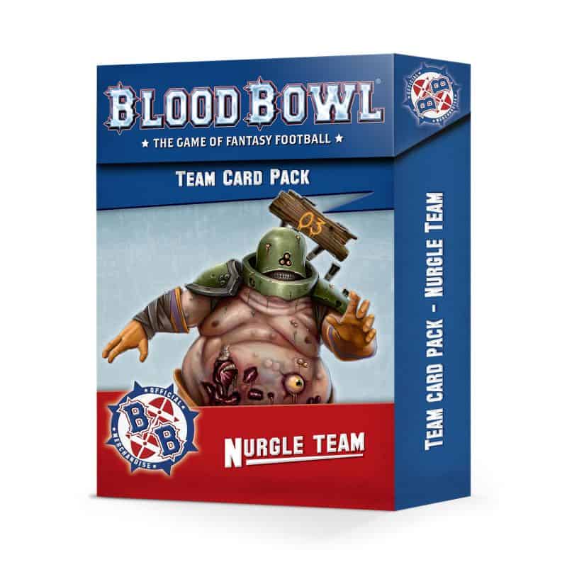 BLOOD BOWL: NURGLE TEAM CARD PACK BLOOD BOWL: NURGLE TEAM CARD PACK