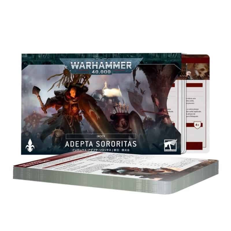INDEX CARD Adepta Sororitas (FRA) INDEX CARD Adepta Sororitas (FRA)