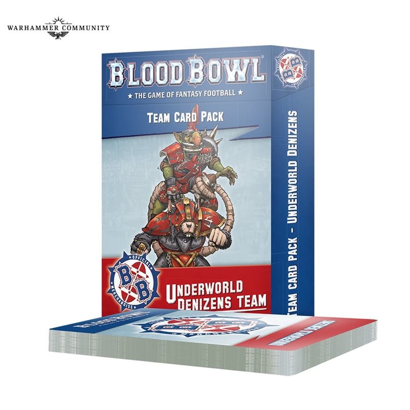 BB: UNDERWORLD DENIZENS TEAM CARD PACK BB: UNDERWORLD DENIZENS TEAM CARD PACK
