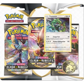 Pokémon EV02 : Pack 3 boosters Clash des Rebelles