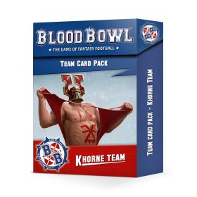 BLOOD BOWL: KHORNE TEAM CARD PACK