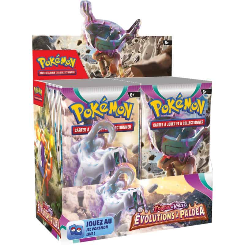 Pokémon EV02 : Booster (Display) À paraître 5 juiin 2023 Pokémon EV02 : Booster (Display) À paraître 5 juiin 2023