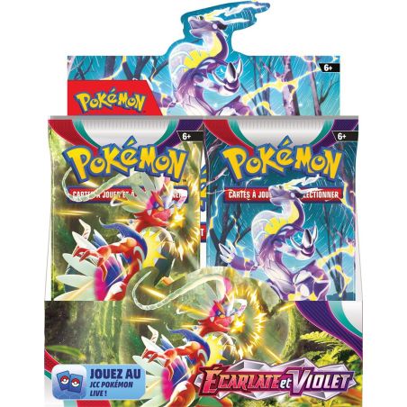 Ecarlate et Violet - Pokémon EV01 : Display scéllé