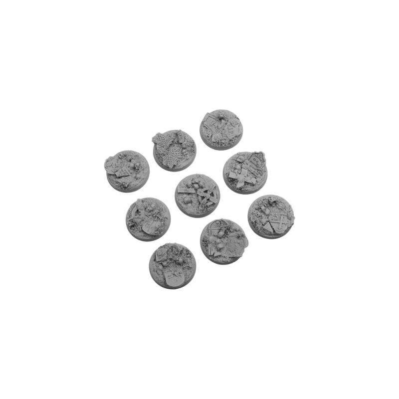 Graveyard Bases, Round 28mm (5) Graveyard Bases, Round 28mm (5)