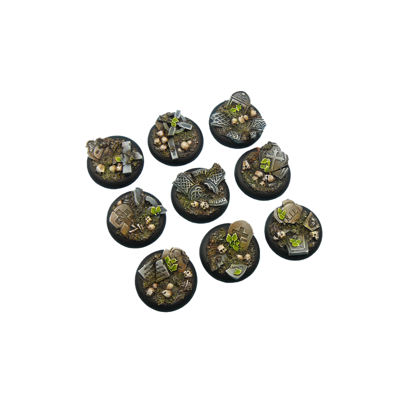Graveyard Bases, WRound 30mm (5)