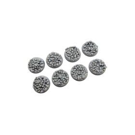 Skulls Bases Round 32 mm (4)