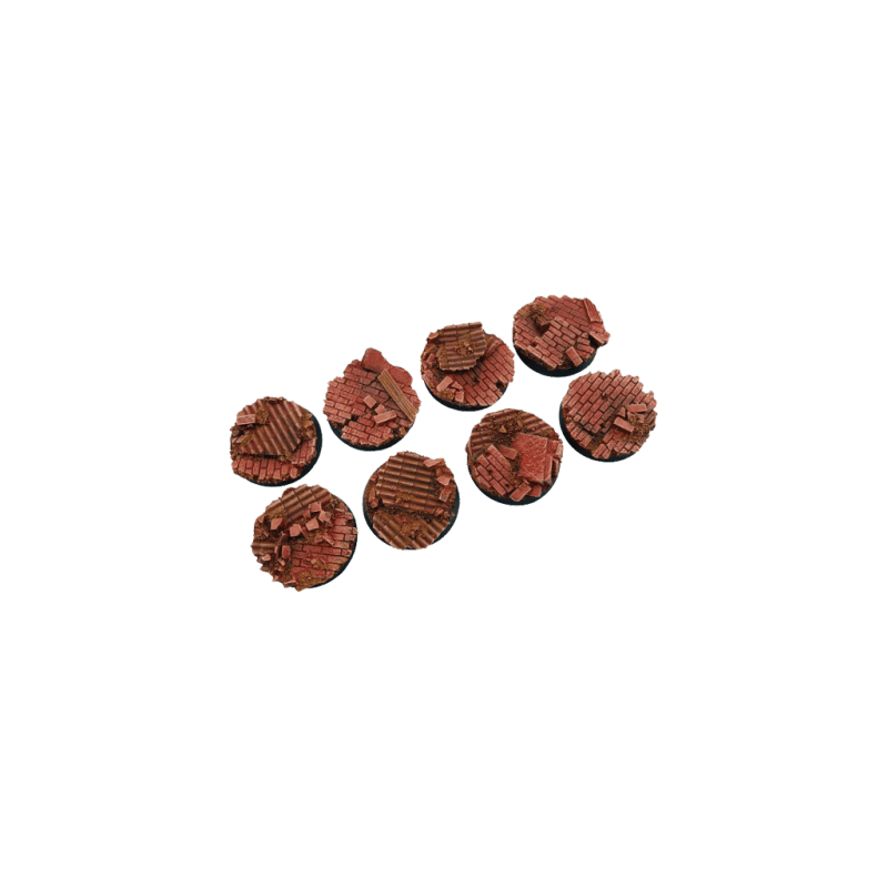 Old Factory Bases, Round 32mm (4)