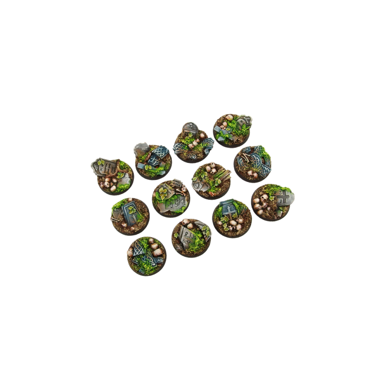 Graveyard Bases, Round 25mm (5)