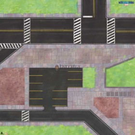 Midtown Mayhem Game Mat