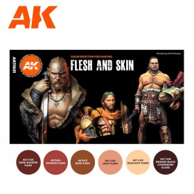 FLESH AND SKIN COLORS SET