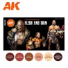 FLESH AND SKIN COLORS SET