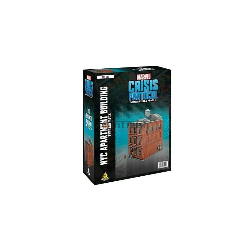 Marvel Crisis NYC Apartment building Terrain Pack Marvel Crisis NYC Apartment building Terrain Pack