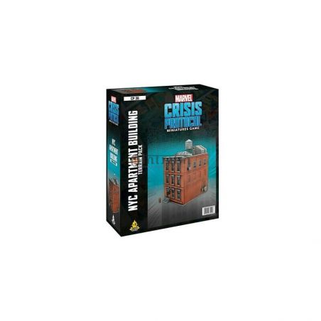 Marvel Crisis NYC Apartment building Terrain Pack