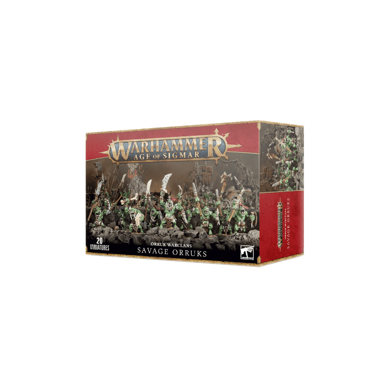 ORRUK WARCLANS: ORRUKS SAUVAGES ORRUK WARCLANS: ORRUKS SAUVAGES