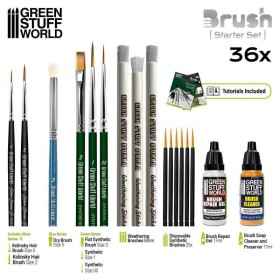 Set pinceaux de base