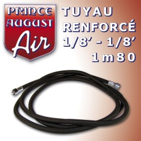 Tuyau renforcé1/8′-1/8′ 1m80
