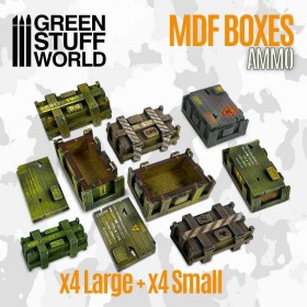 Boîtes en bois rectangulaires