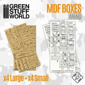 Boîtes en bois rectangulaires