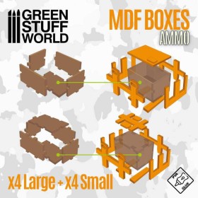 Boîtes en bois rectangulaires