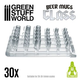 Chopes de bière - cristal