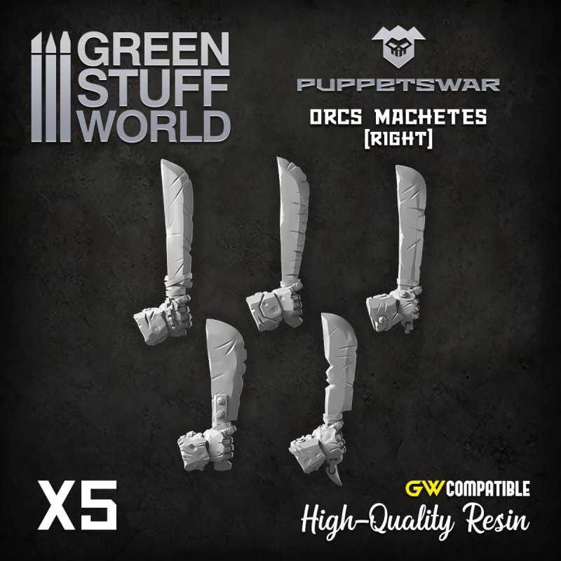 Machettes d'orques - Droit