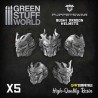 Casques de dragon du Bushido